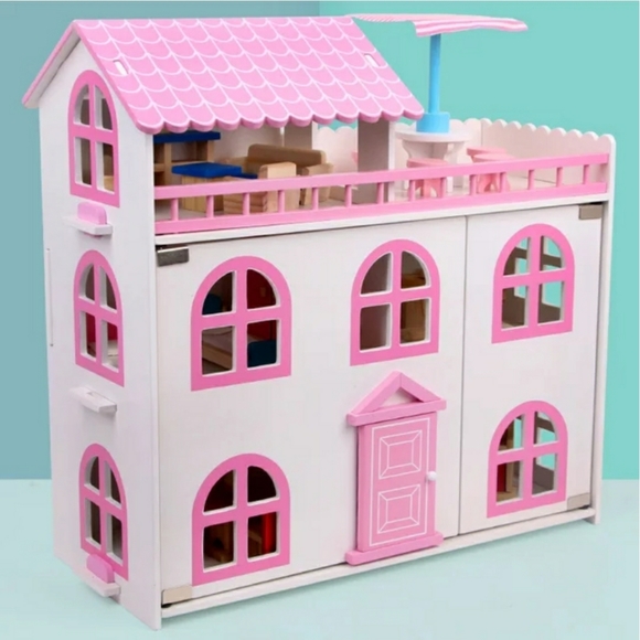 Toys Diy Dollhouse With Accessories Poshmark